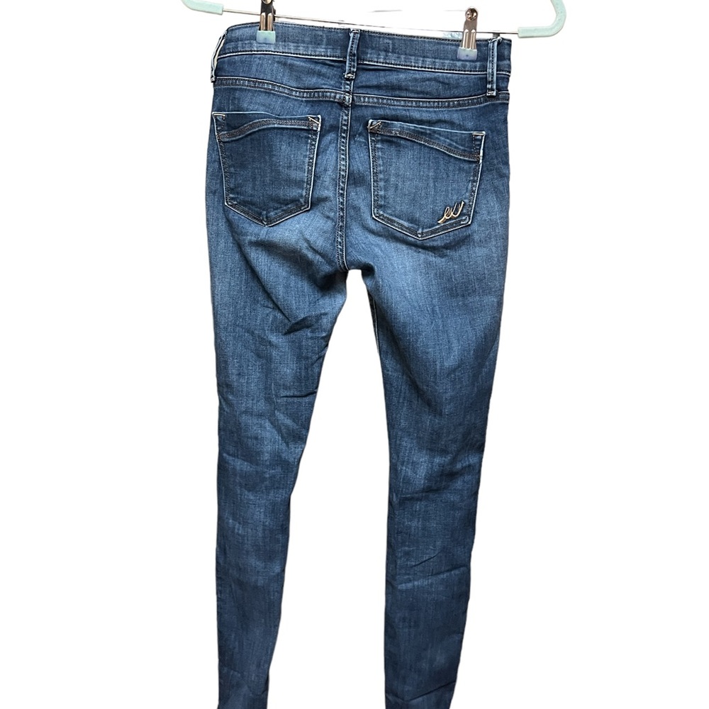 Express straight leg denim